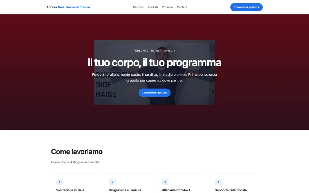 Andrea Neri · Personal Trainer